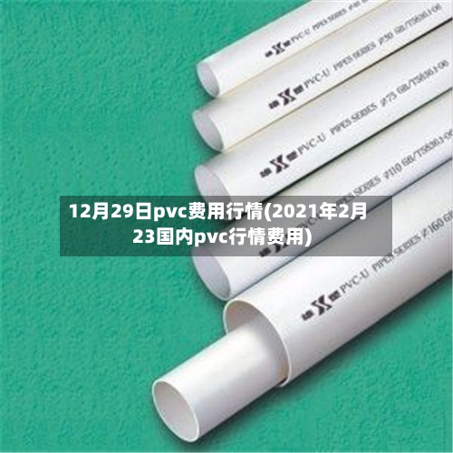 12月29日pvc费用行情(2021年2月23国内pvc行情费用)-第2张图片