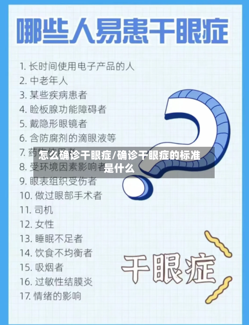怎么确诊干眼症/确诊干眼症的标准是什么-第1张图片