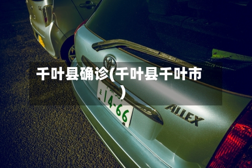 千叶县确诊(千叶县千叶市)-第1张图片