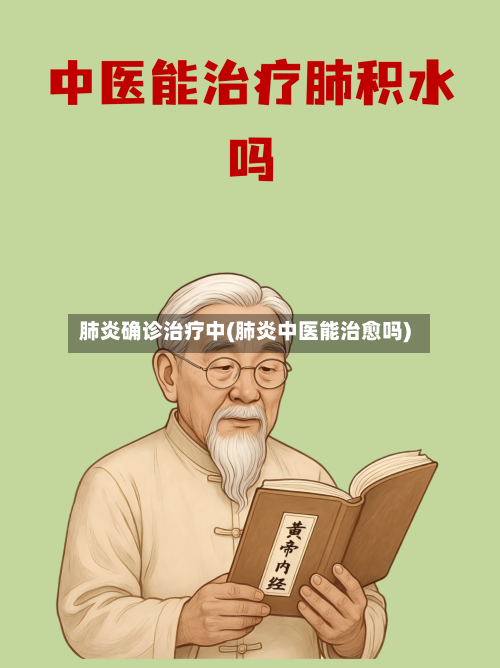 肺炎确诊治疗中(肺炎中医能治愈吗)-第1张图片