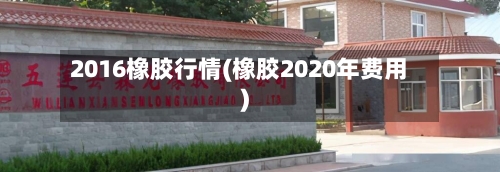 2016橡胶行情(橡胶2020年费用)-第2张图片