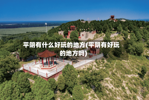 平阴有什么好玩的地方(平阴有好玩的地方吗)-第2张图片