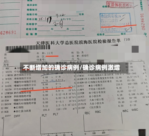 不断增加的确诊病例/确诊病例激增-第2张图片