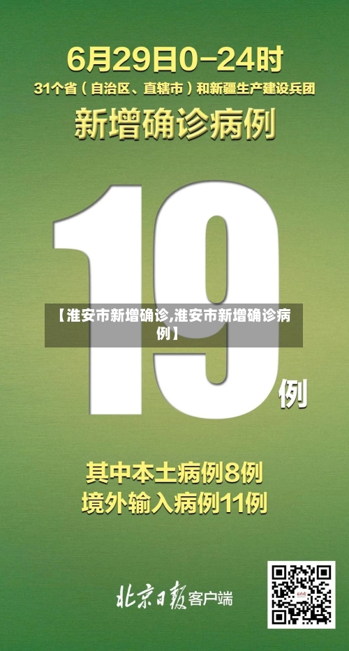 【淮安市新增确诊,淮安市新增确诊病例】