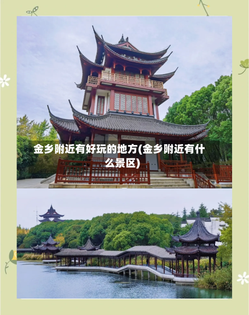 金乡附近有好玩的地方(金乡附近有什么景区)-第2张图片