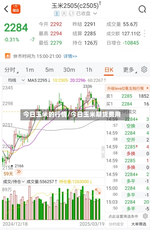 今日玉米的行情/今日玉米期货费用-第2张图片