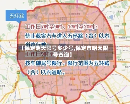 【保定明天限号多少号,保定市明天限号查询】