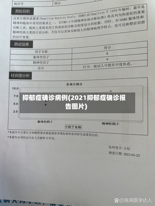 抑郁症确诊病例(2021抑郁症确诊报告图片)-第2张图片