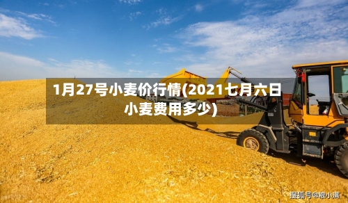 1月27号小麦价行情(2021七月六日小麦费用多少)-第2张图片