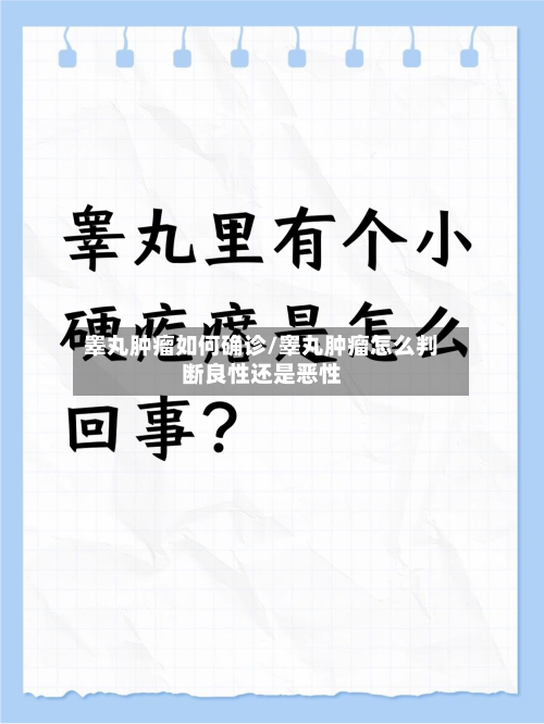 睾丸肿瘤如何确诊/睾丸肿瘤怎么判断良性还是恶性