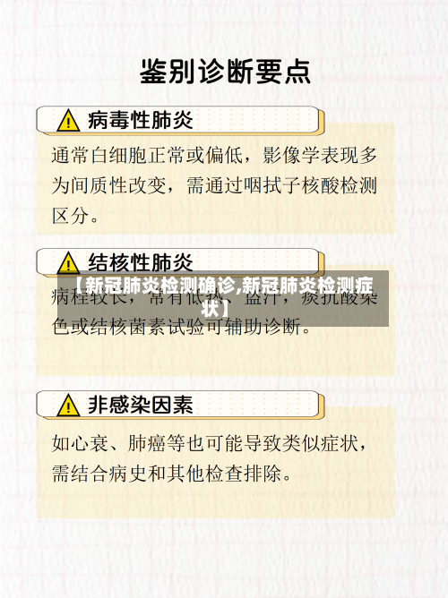 【新冠肺炎检测确诊,新冠肺炎检测症状】-第3张图片