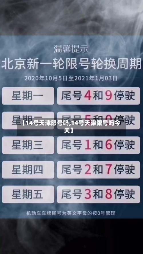 【14号天津限号吗,14号天津限号吗今天】