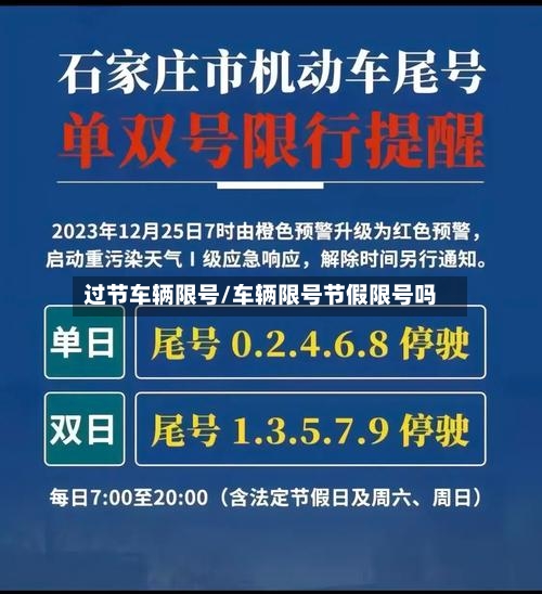 过节车辆限号/车辆限号节假限号吗