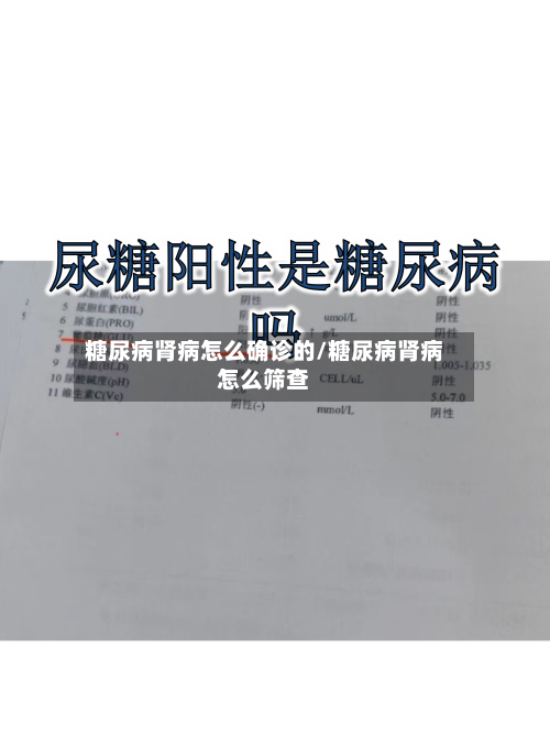 糖尿病肾病怎么确诊的/糖尿病肾病怎么筛查-第2张图片