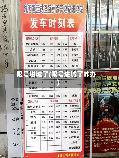 限号进城了(限号进城了咋办)