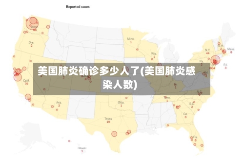 美国肺炎确诊多少人了(美国肺炎感染人数)-第3张图片