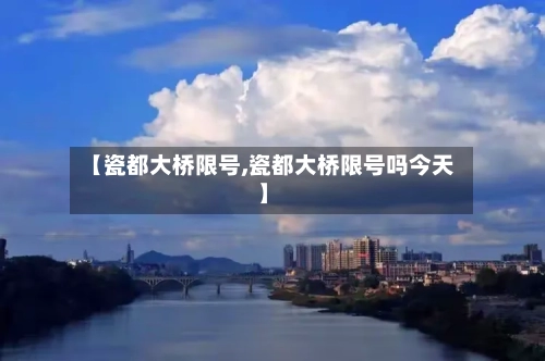 【瓷都大桥限号,瓷都大桥限号吗今天】