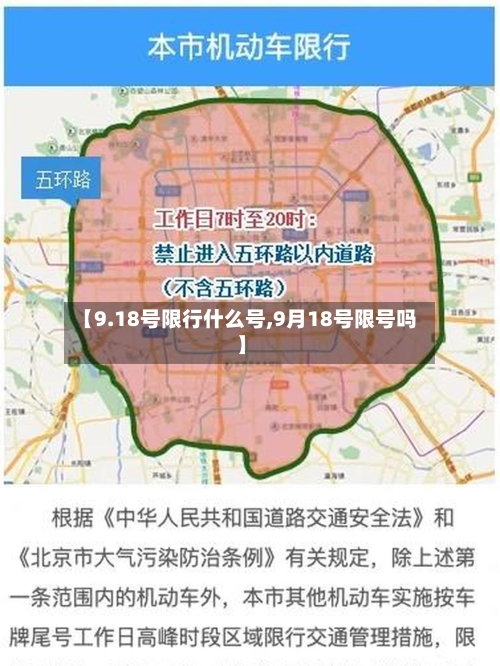 【9.18号限行什么号,9月18号限号吗】