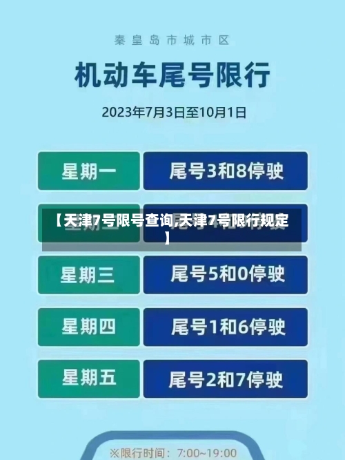 【天津7号限号查询,天津7号限行规定】-第2张图片