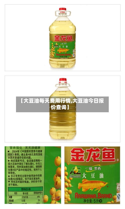 【大豆油每天费用行情,大豆油今日报价查询】