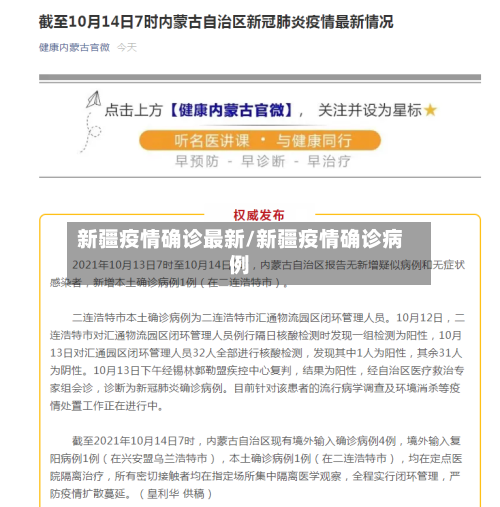 新疆疫情确诊最新/新疆疫情确诊病例-第2张图片