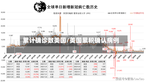 累计确诊数美国/美国累积确认病例