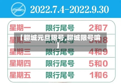 【聊城元旦限号,聊城限号嘛】-第3张图片