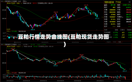 豆粕行情走势曲线图(豆粕现货走势图)