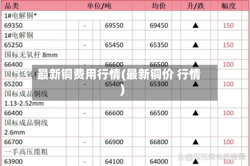 最新铜费用行情(最新铜价 行情)-第2张图片