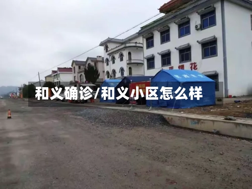 和义确诊/和义小区怎么样-第3张图片