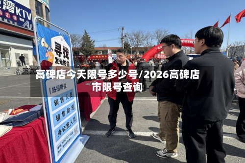 高碑店今天限号多少号/2026高碑店市限号查询