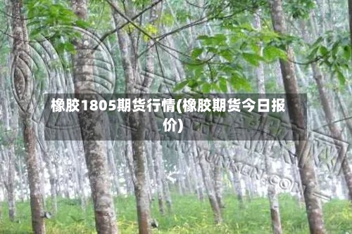 橡胶1805期货行情(橡胶期货今日报价)