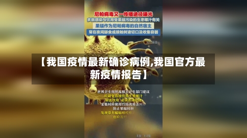 【我国疫情最新确诊病例,我国官方最新疫情报告】-第3张图片