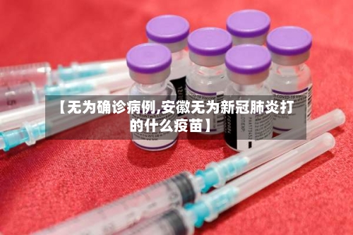 【无为确诊病例,安徽无为新冠肺炎打的什么疫苗】-第2张图片