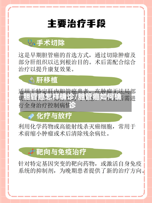 胆管癌怎样确诊/胆管癌如何确诊
