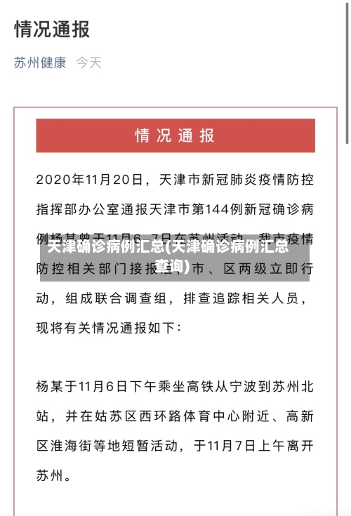 天津确诊病例汇总(天津确诊病例汇总查询)-第3张图片
