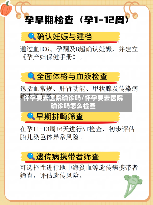 怀孕要去医院确诊吗/怀孕要去医院确诊吗怎么检查
