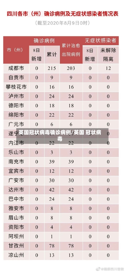 英国冠状病毒确诊病例/英国 冠状病毒-第2张图片