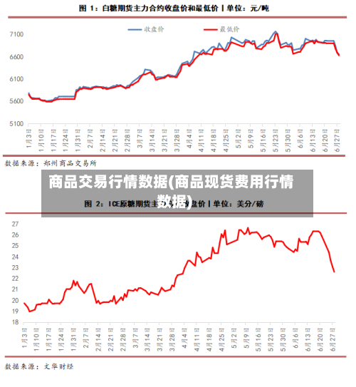 商品交易行情数据(商品现货费用行情数据)