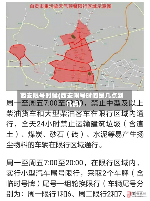 西安限号时候(西安限号时间是几点到几点)