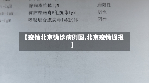【疫情北京确诊病例图,北京疫情通报】-第3张图片